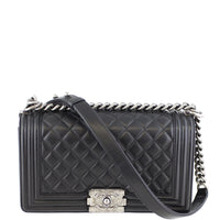 Chanel Boy Bag Old Medium Front