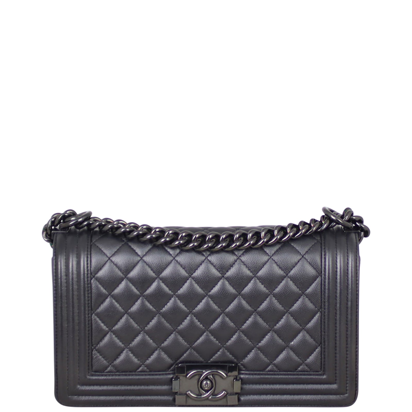 Chanel Boy Old Medium Front