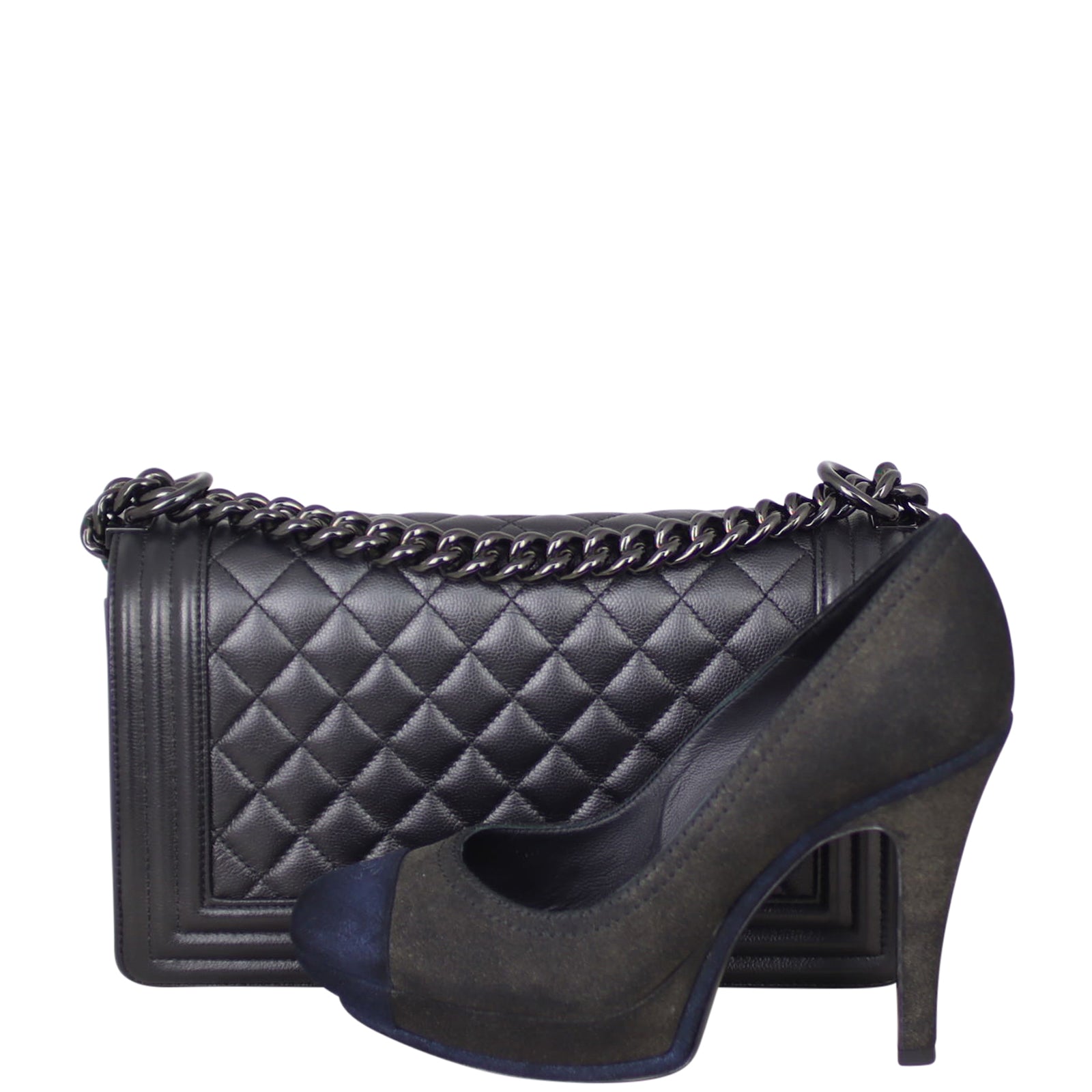 Chanel Boy Old Medium Shoe