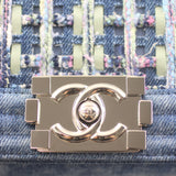 Chanel Boy Medium Tweed Denim Bag