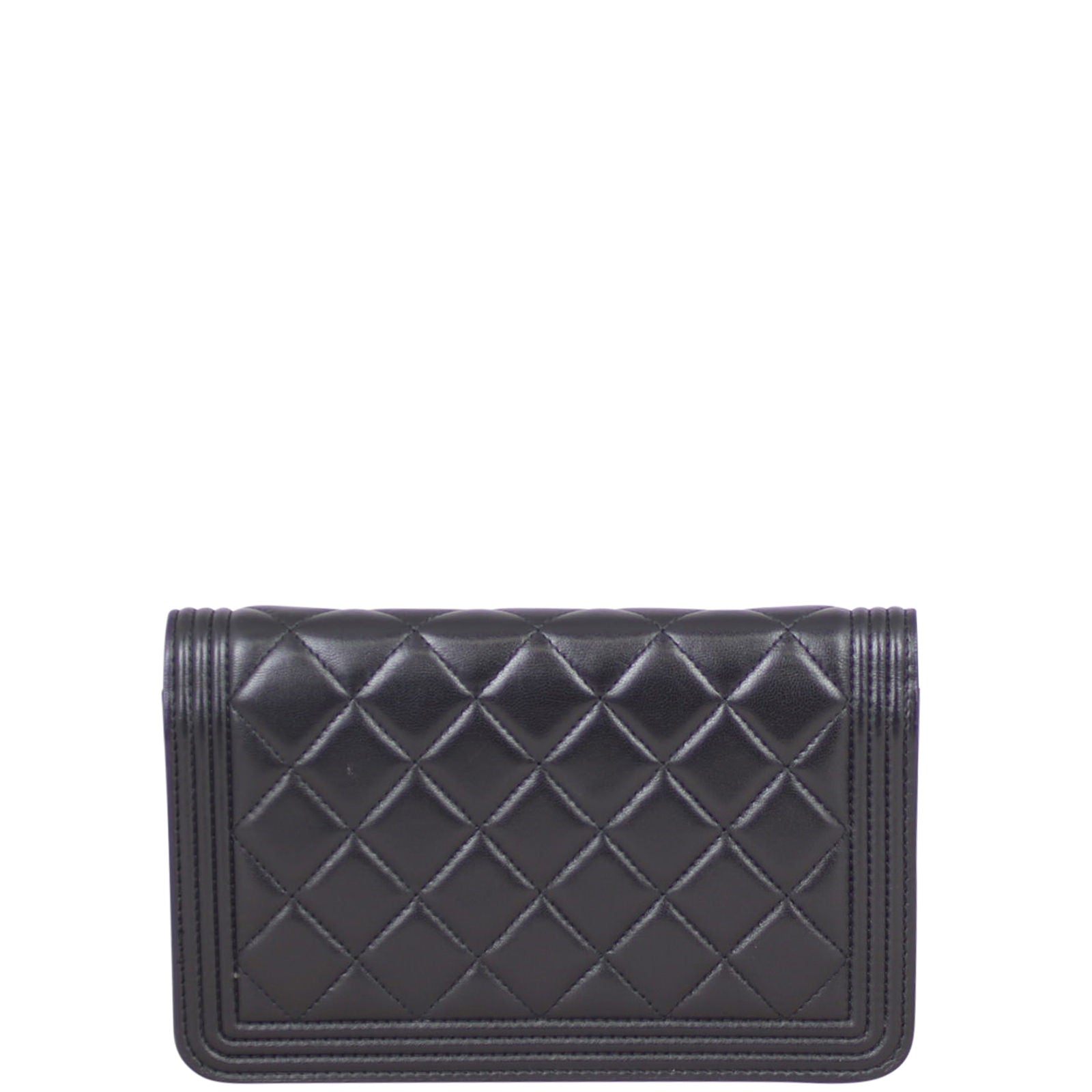 Chanel Boy Wallet on Chain back