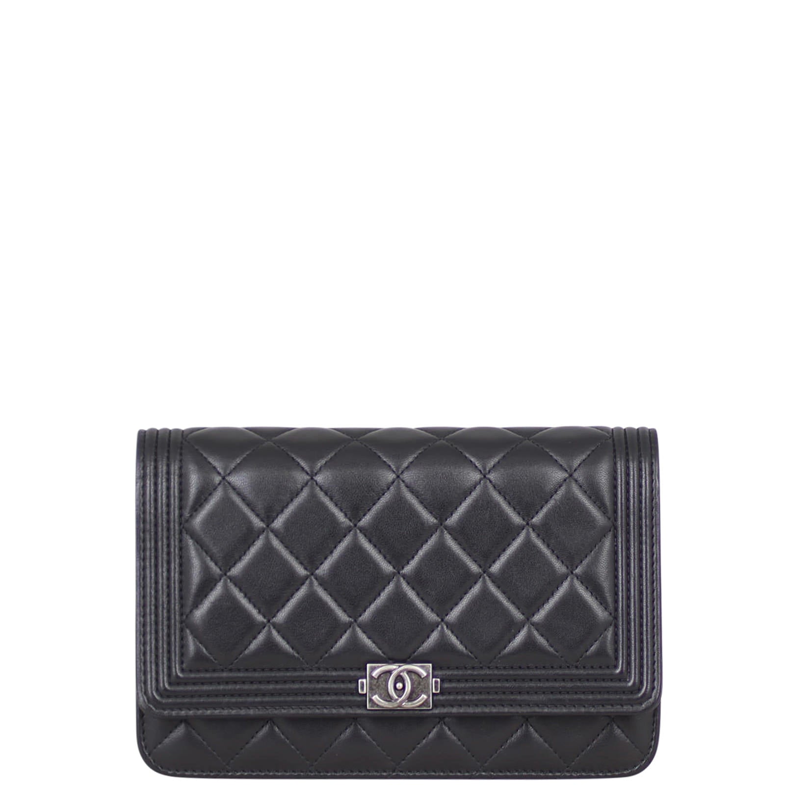 Chanel Boy Wallet on Chain front