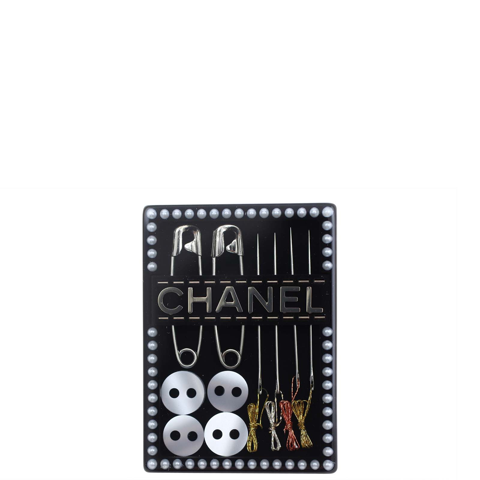 Chanel Sewing Kit Brooch Front