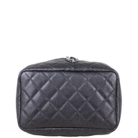 Chanel Quilted CC Drawstring Bucket Bag Base