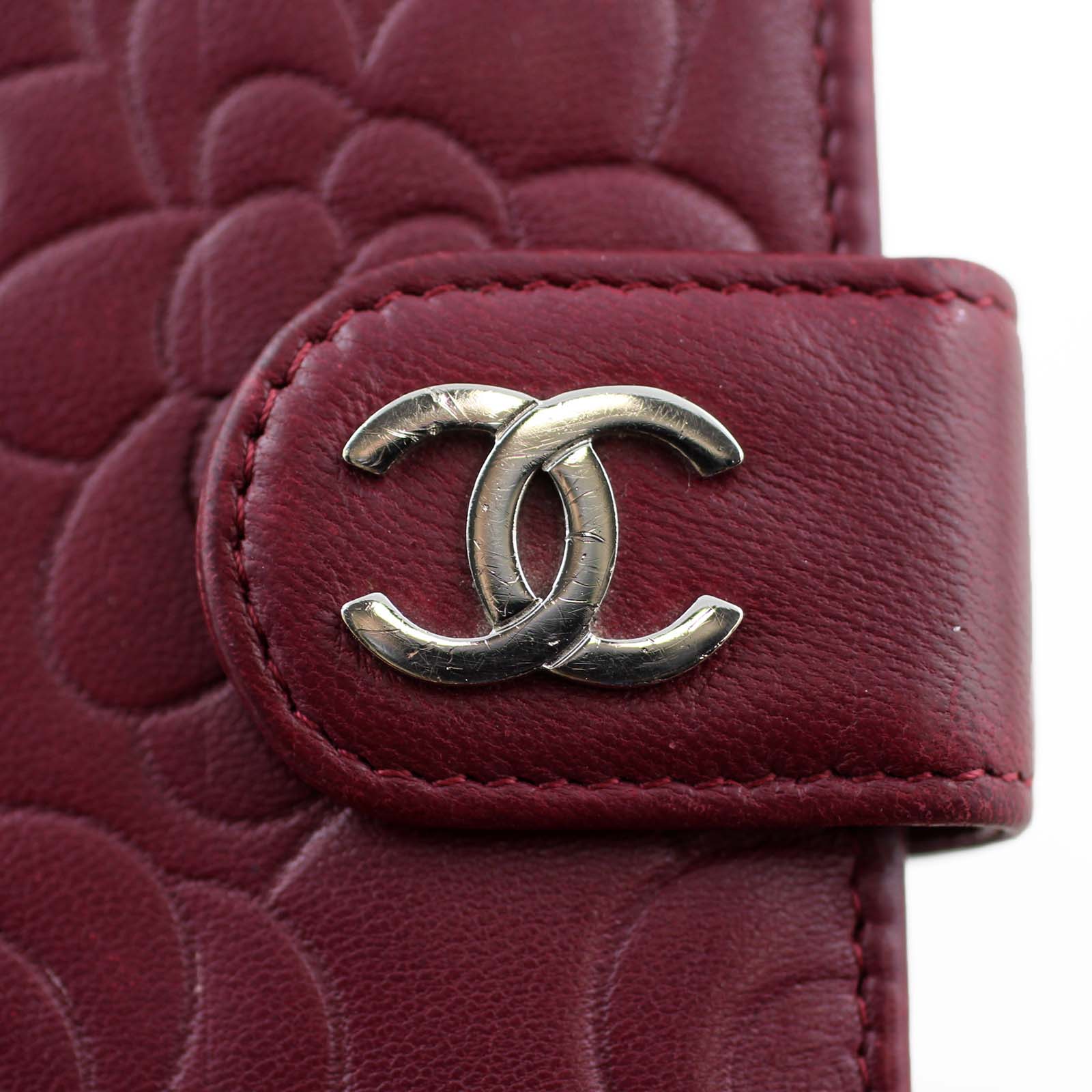 Chanel Camellia Compact Wallet CC