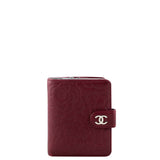 Chanel Camellia Compact Wallet Front