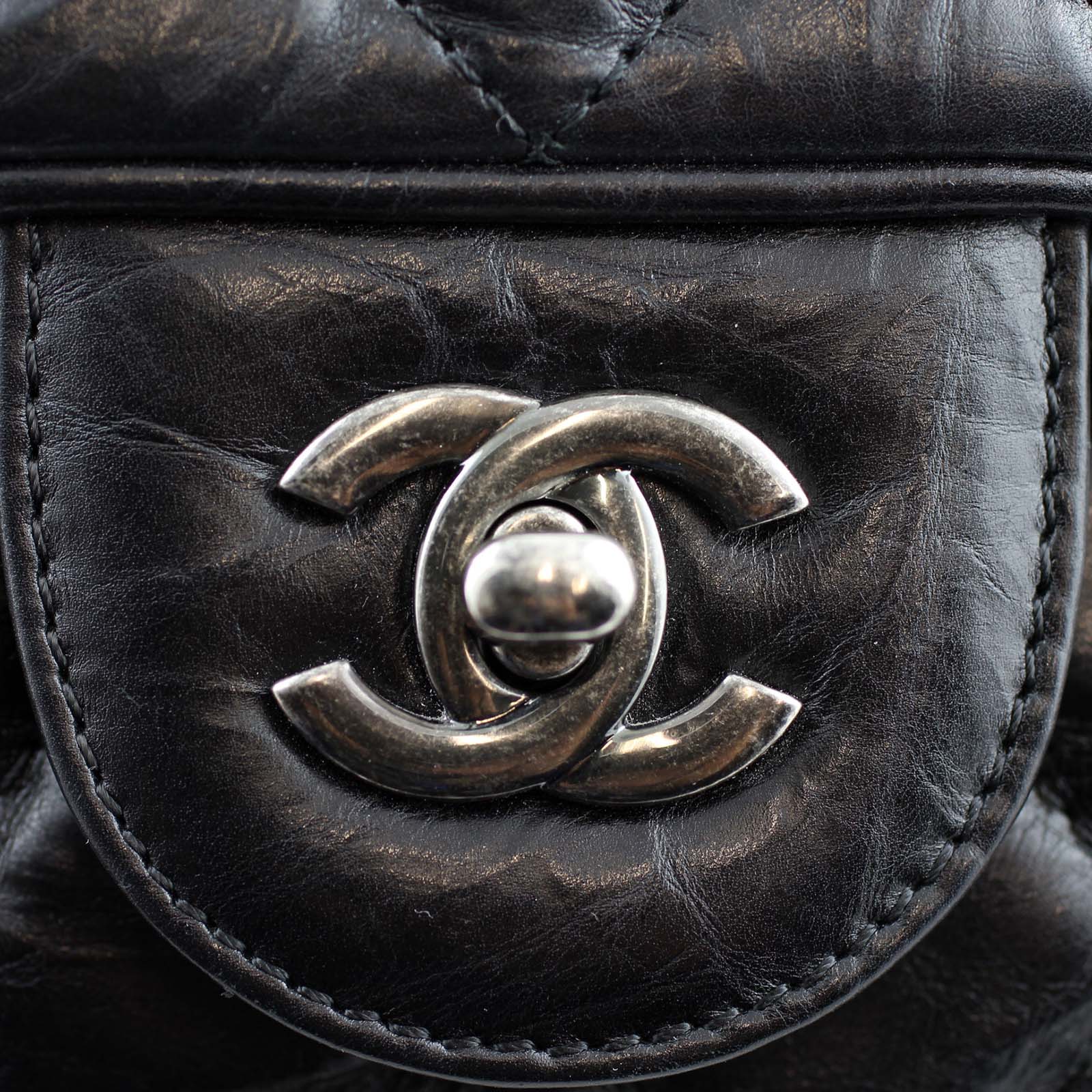 Chanel Flap Bag Large CC Turnlock