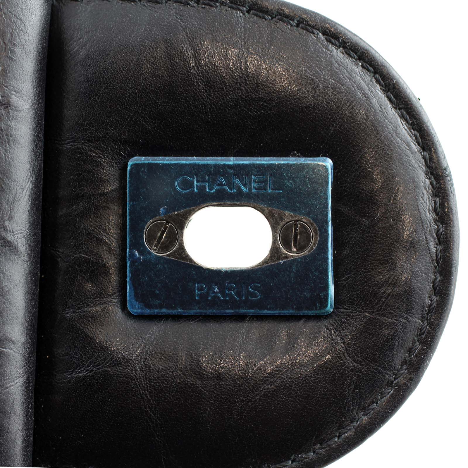 Chanel Flap Bag Large Chanel Plate