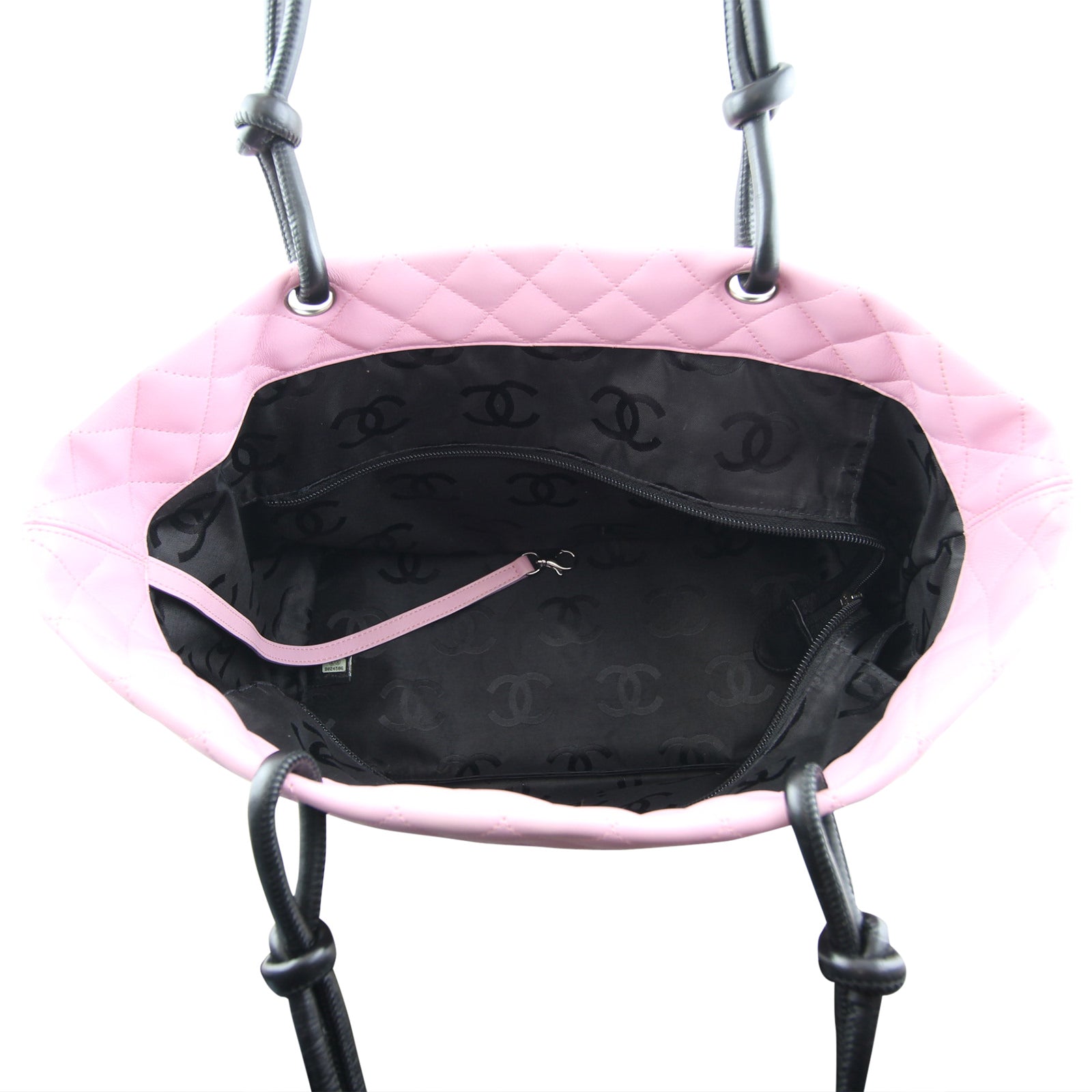 Chanel Ligne Cambon Large Tote Interior