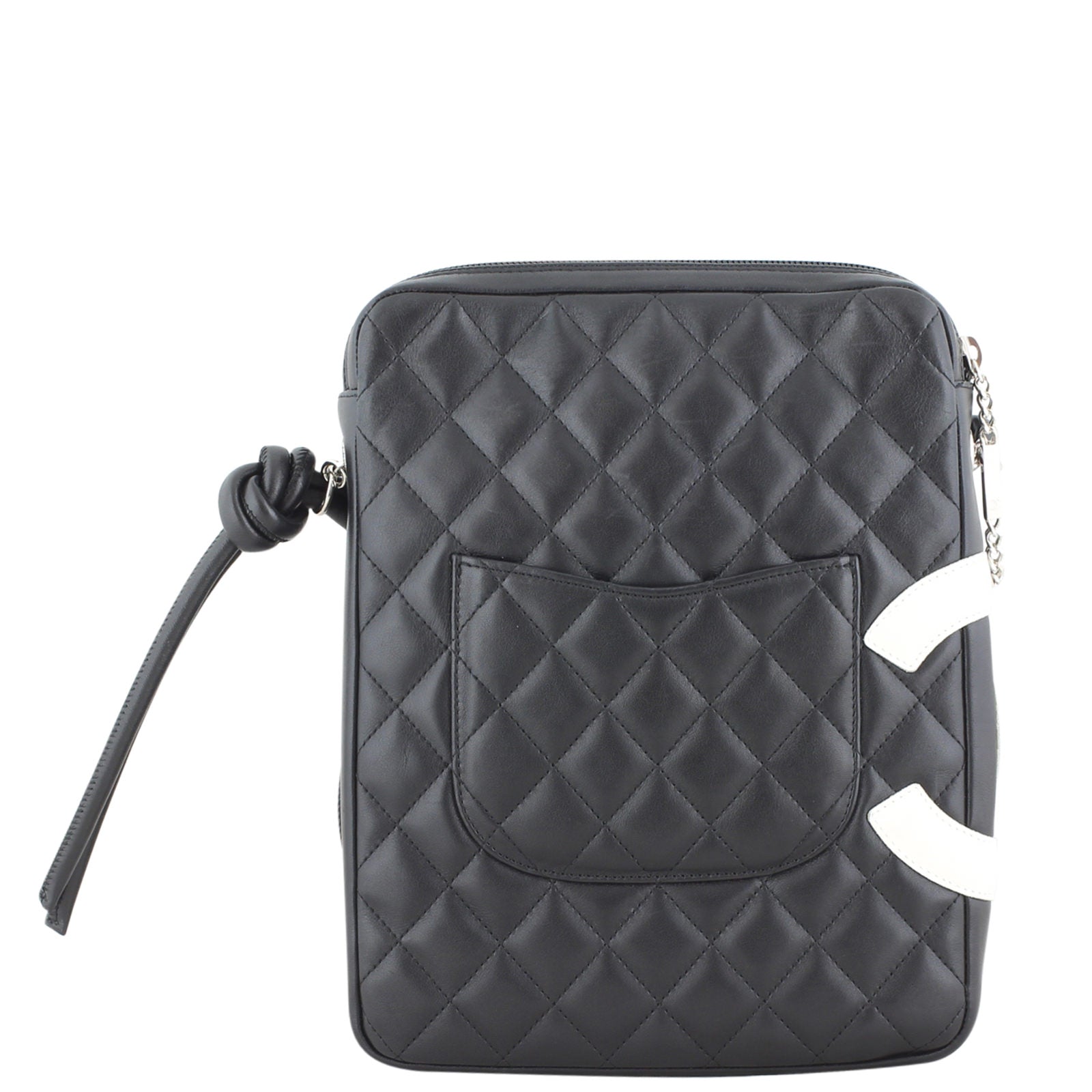 Chanel Ligne Cambon Messenger Tote Back