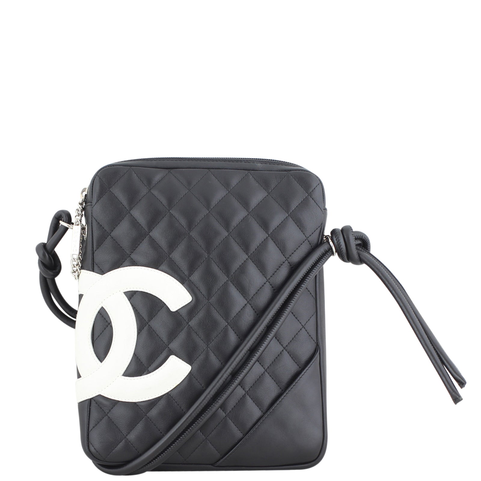 Chanel Ligne Cambon Messenger Tote Front