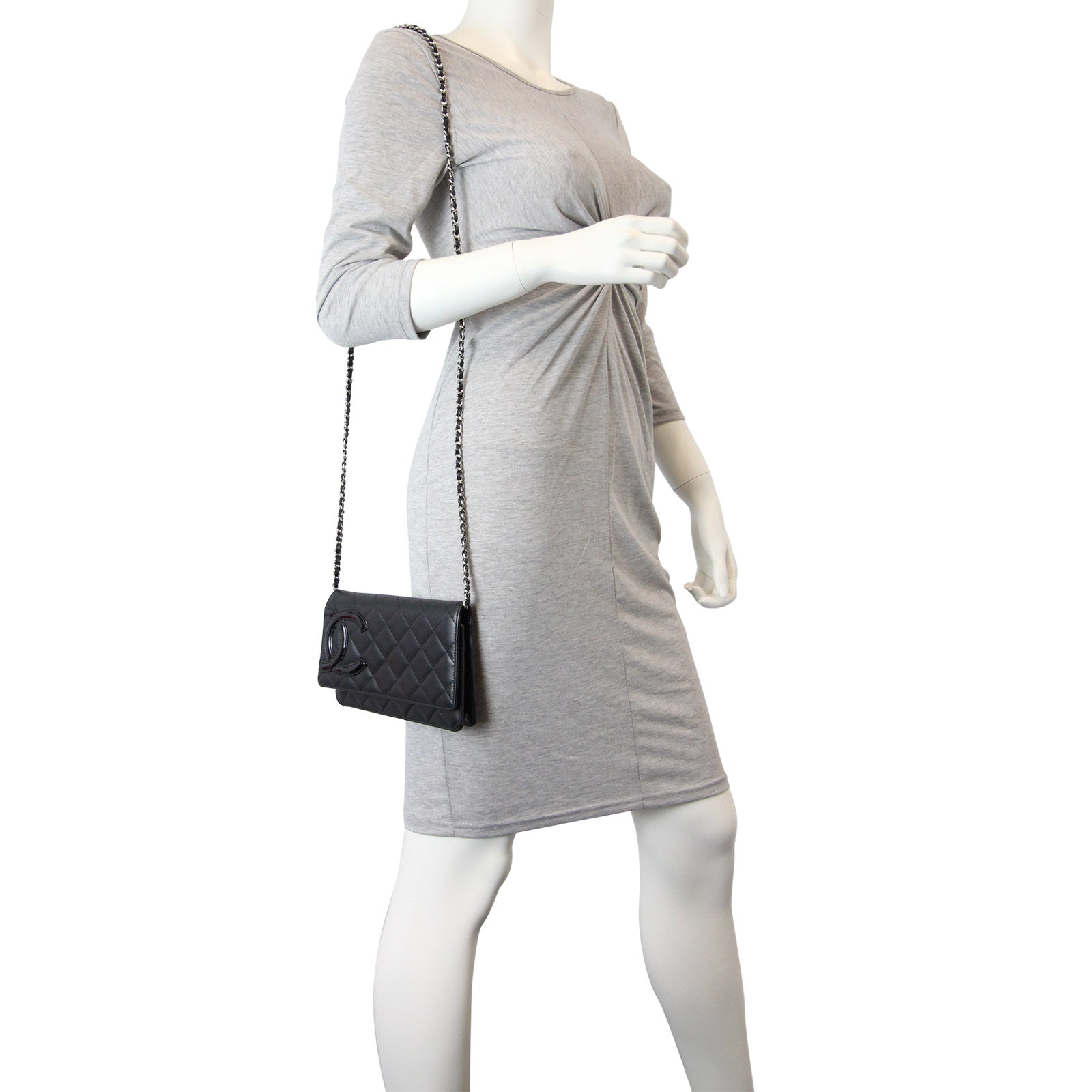 Chanel Ligne Cambon Wallet on Chain Mannequin