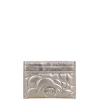 Chanel Camellia Cardholder Front