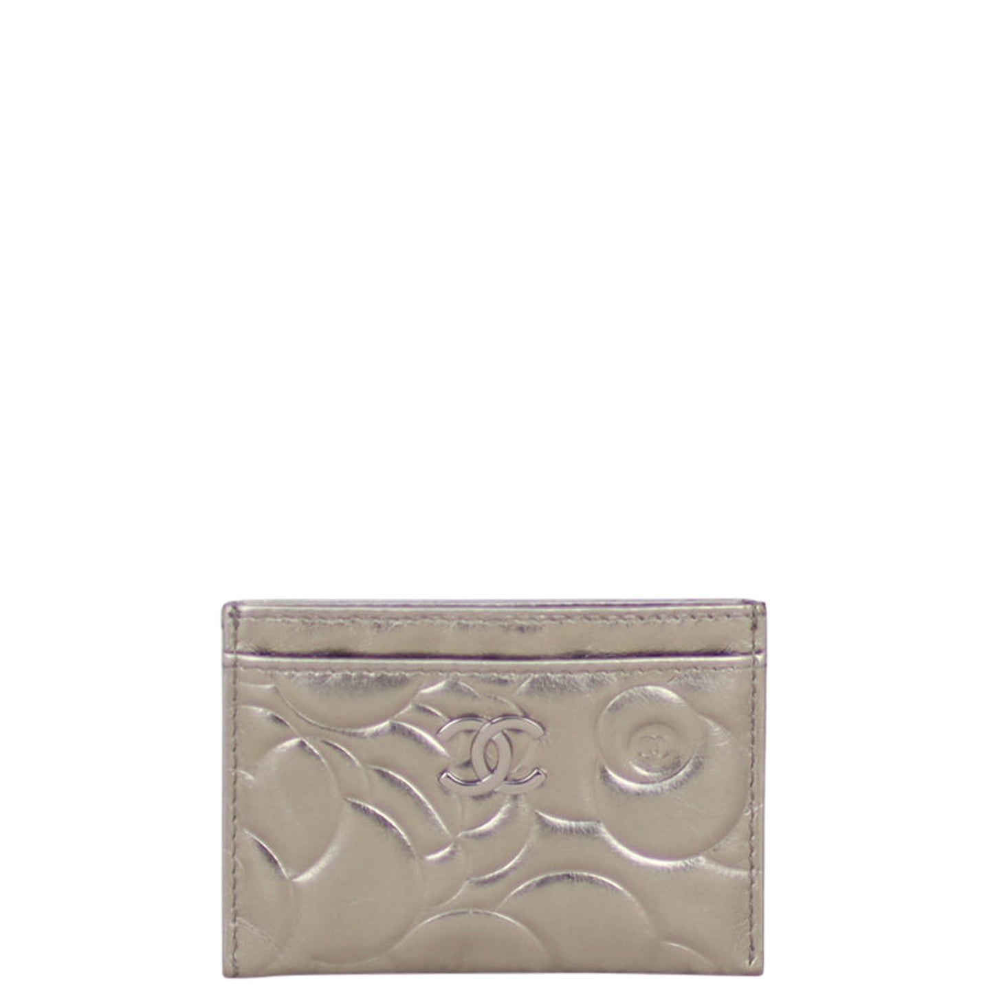 Chanel Camellia Cardholder Back