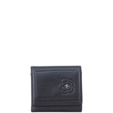 Chanel Camellia Compact Wallet Front