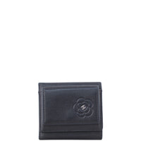 Chanel Camellia Compact Wallet Front