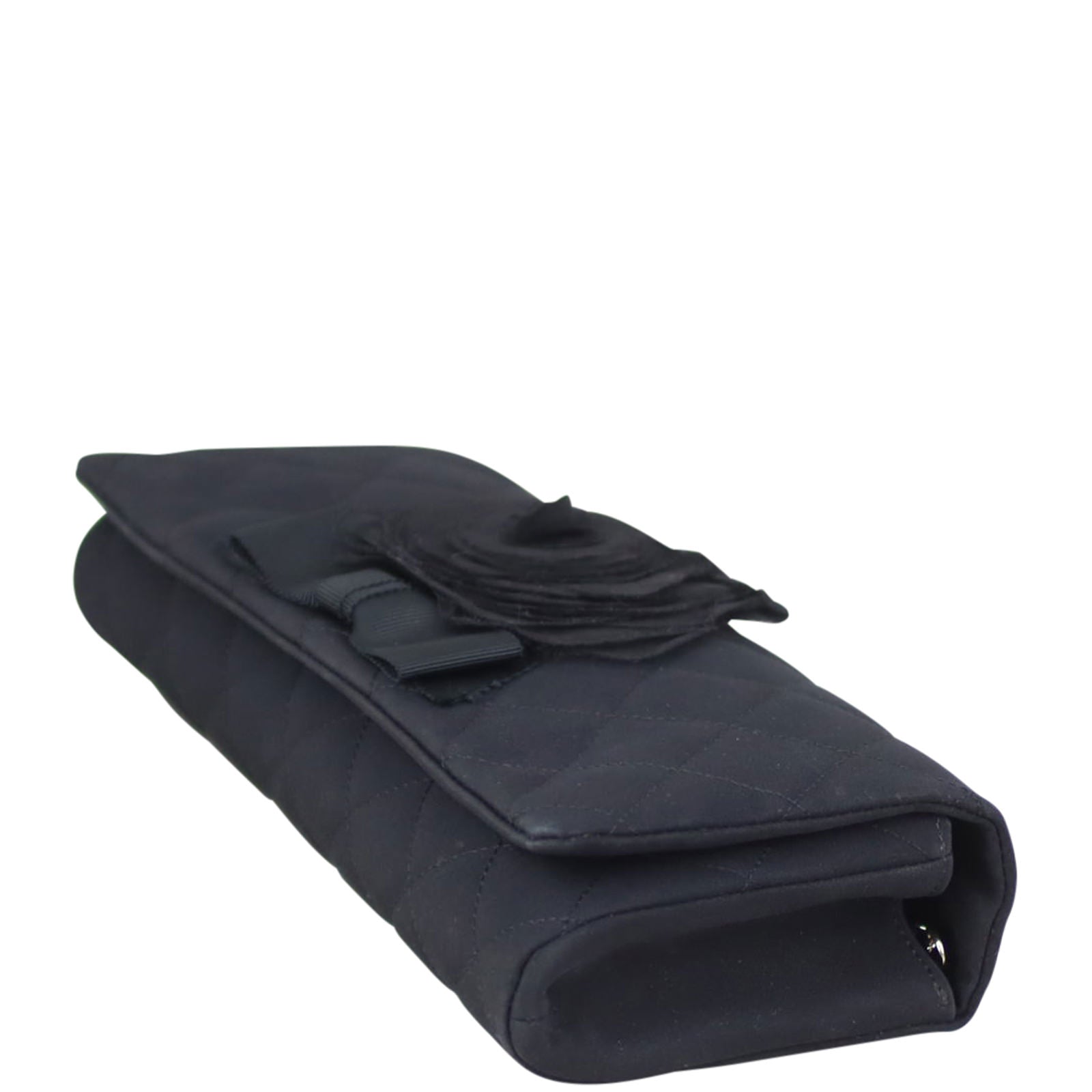 Chanel Camellia Evening Flap Bag Corner