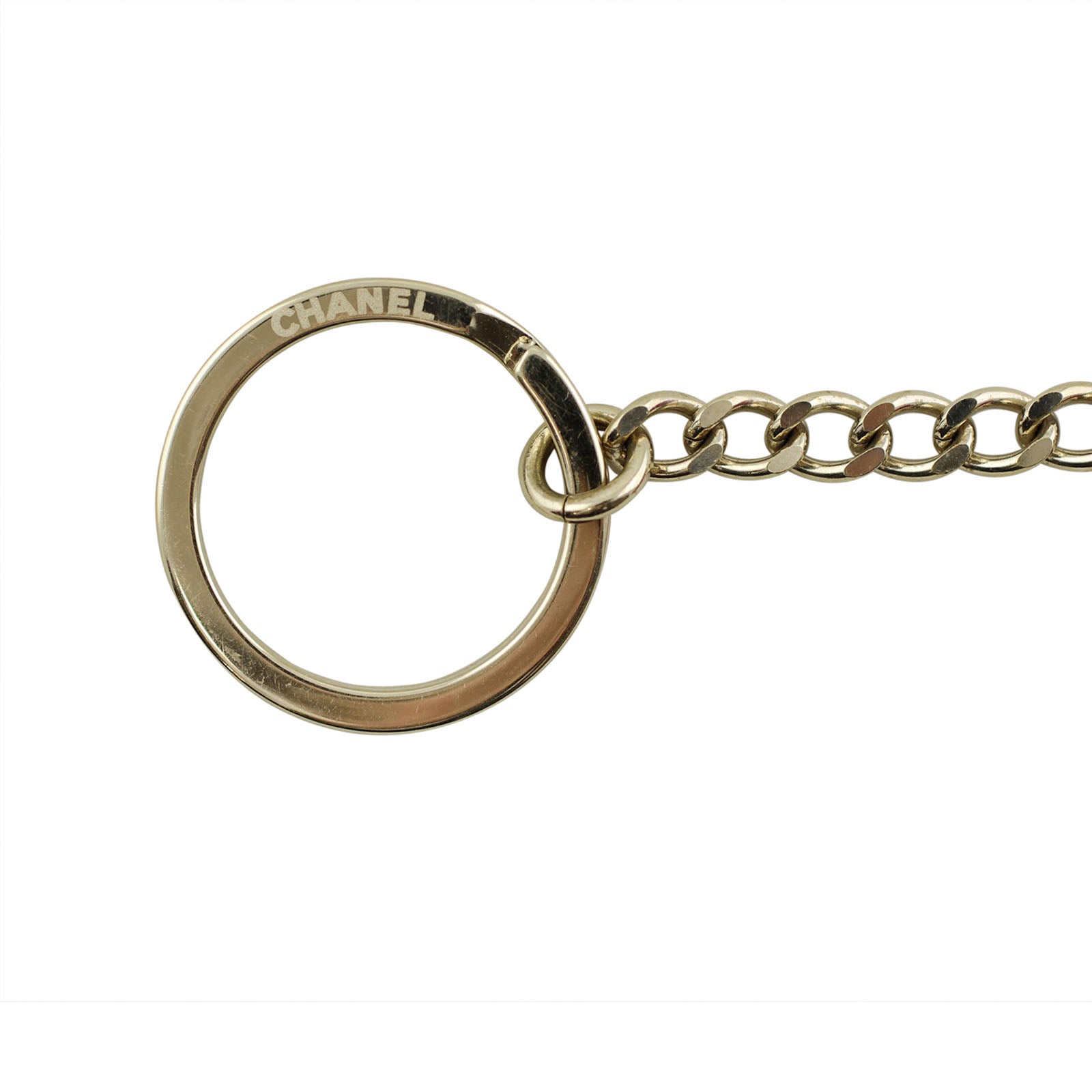 Chanel Camellia Key Pouch Chain