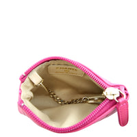 Chanel Camellia Key Pouch Interior