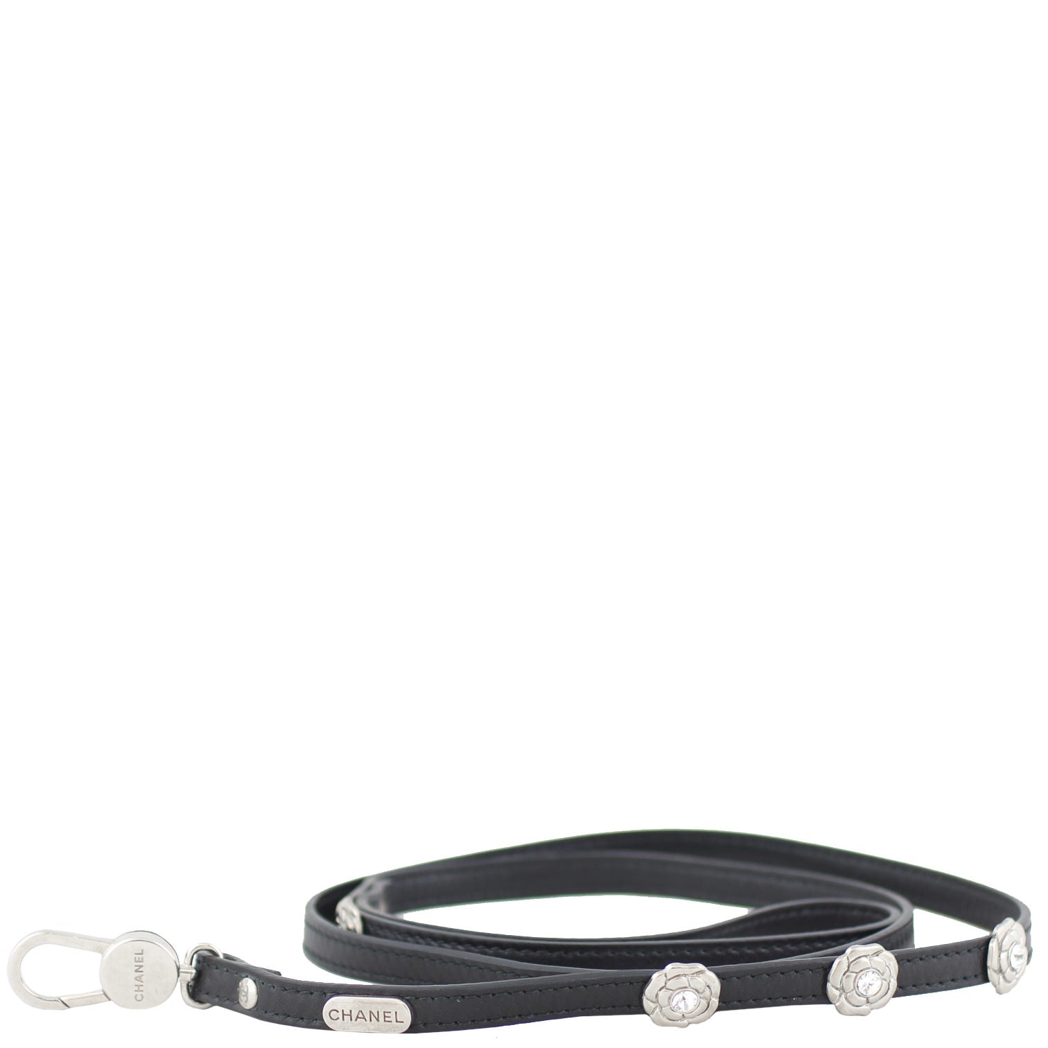 Chanel Camellia Pet Harness and Lead Strap