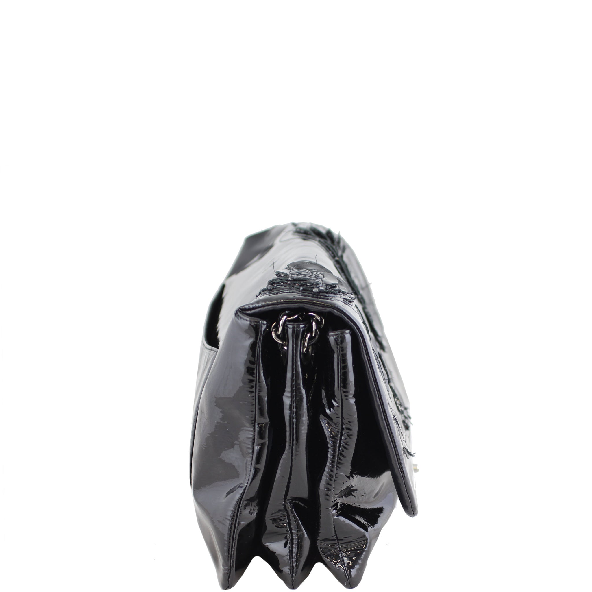 Chanel Camellia Petals Single Flap Maxi Right