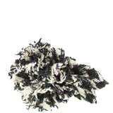 Chanel Camellia Tweed Brooch Left