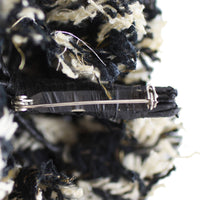 Chanel Camellia Tweed Brooch Pin