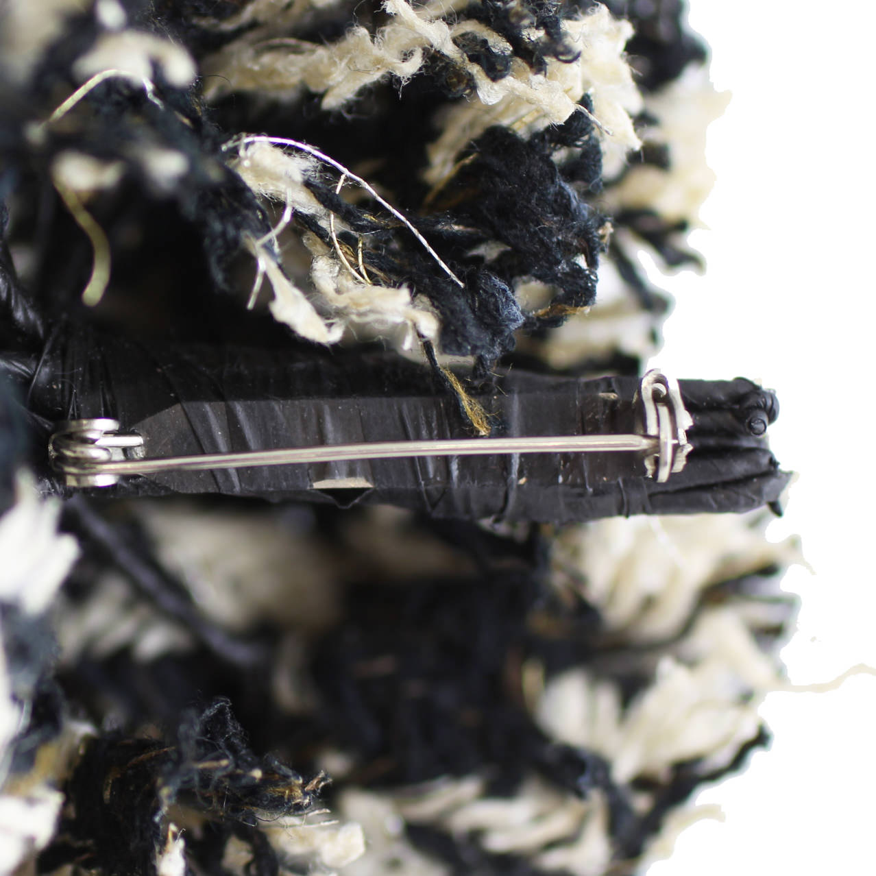 Chanel Camellia Tweed Brooch Pin