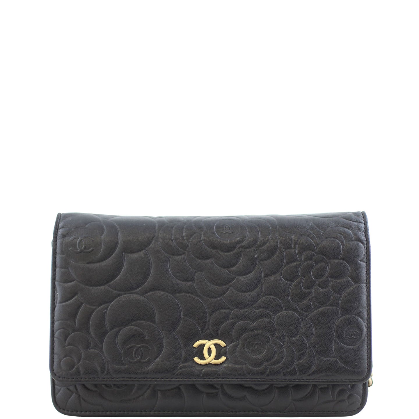 Chanel Camellia Wallet on Chain Front