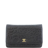 Chanel Camellia Wallet on Chain Front
