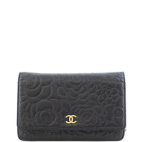 Chanel Camellia Wallet on Chain Front