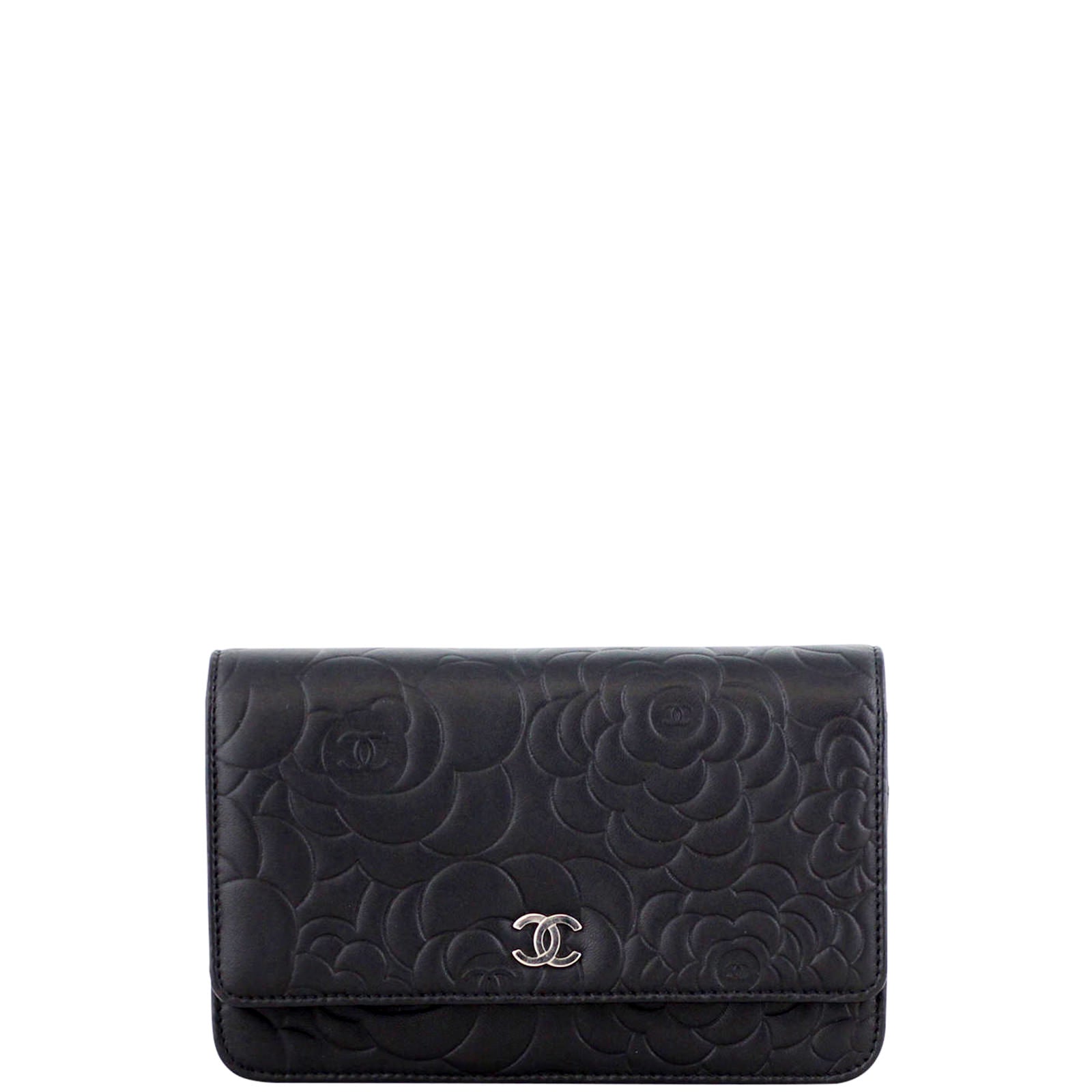 Chanel Camellia Wallet on Chain Front