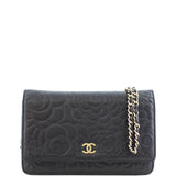 Chanel Camellia Wallet on Chain Front