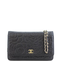 Chanel Camellia Wallet on Chain Front