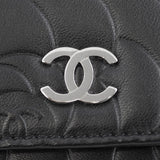 Chanel Camellia Wallet on Chain Logo