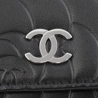 Chanel Camellia Wallet on Chain Logo