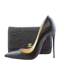 Chanel Camellia Wallet on Chain Scale