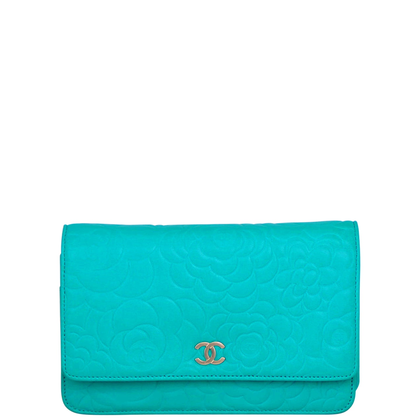 Chanel Camellia Wallet on Chain Front