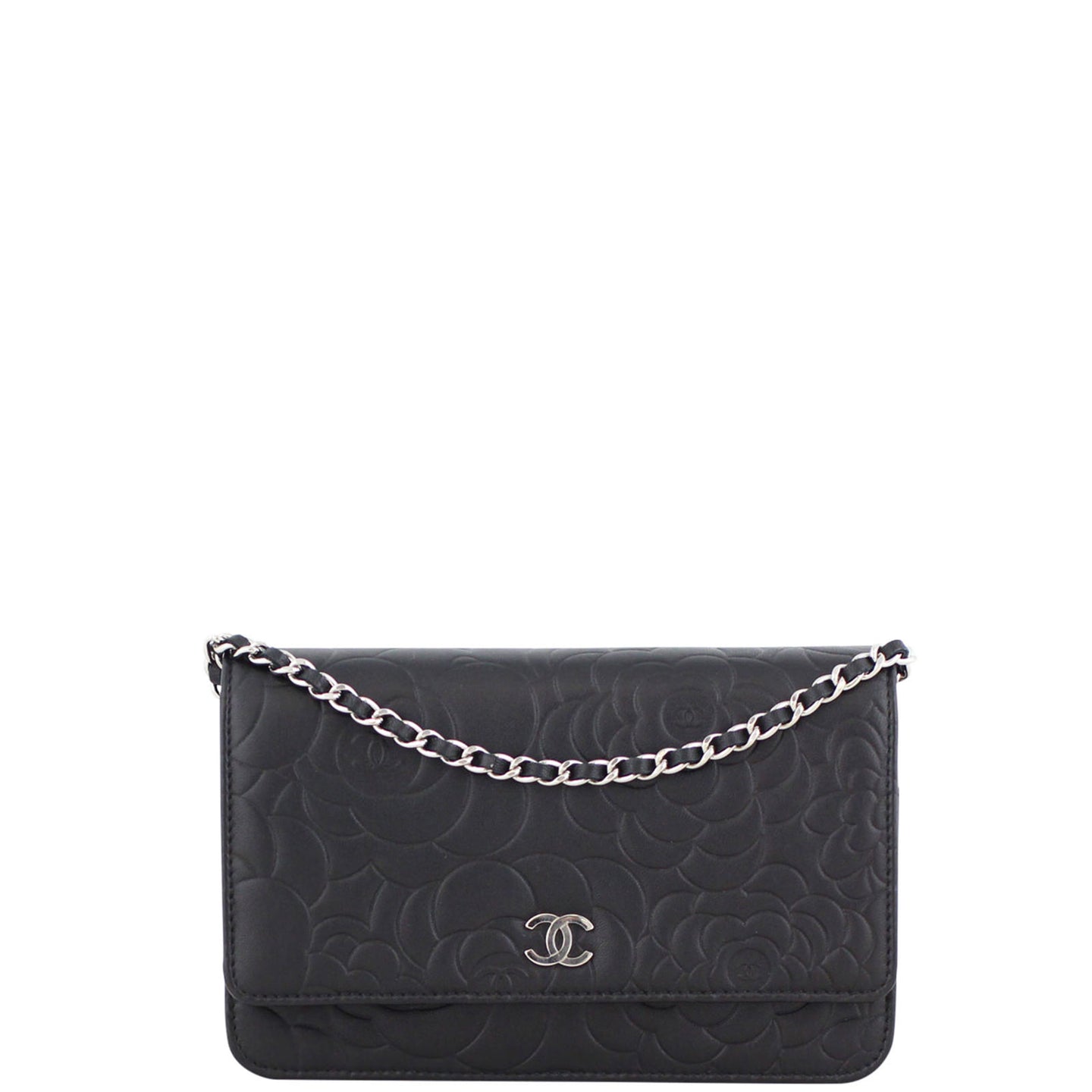 Chanel Camellia Wallet on Chain Front