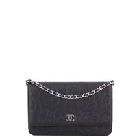Chanel Camellia Wallet on Chain Front