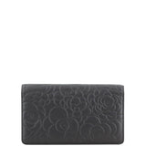Chanel Camellia Yen Wallet Back