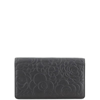 Chanel Camellia Yen Wallet Back