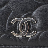 Chanel Camellia Yen Wallet Logo