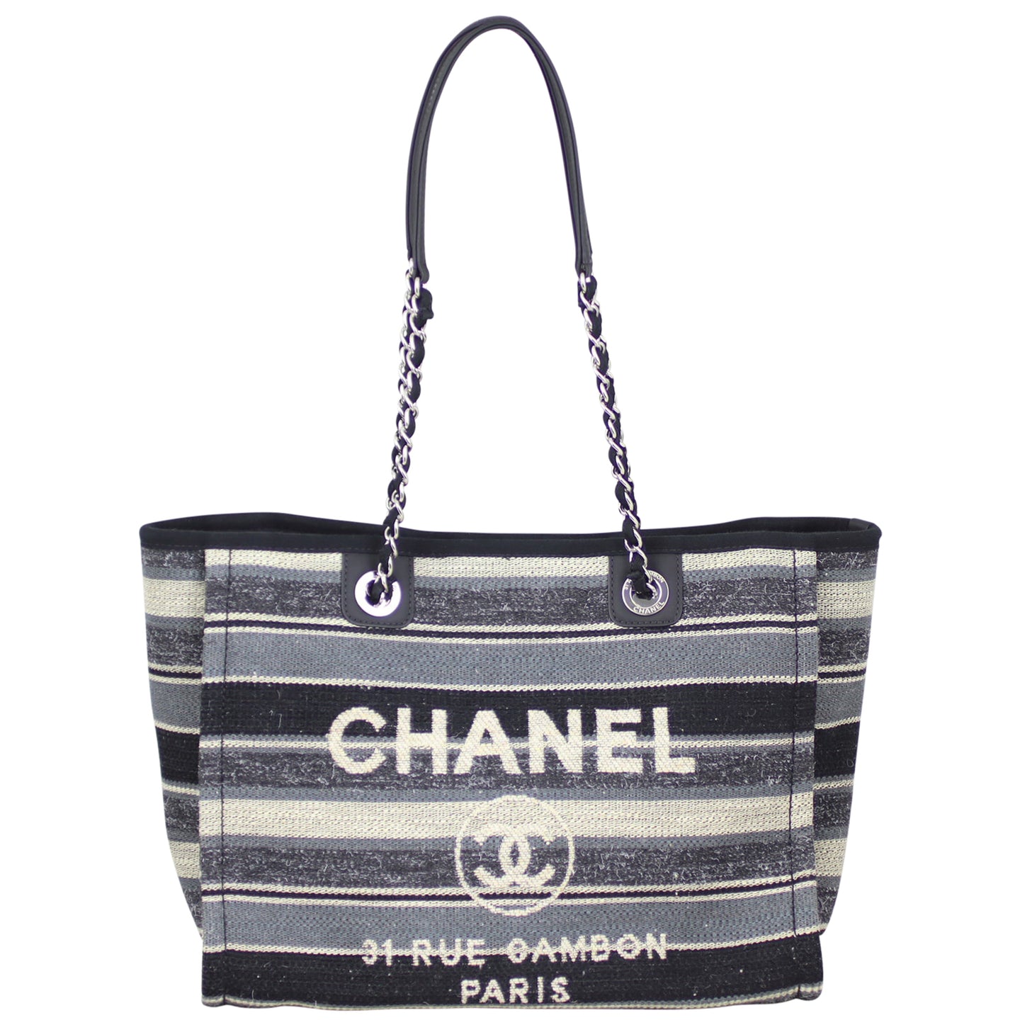 Chanel Canvas Deauville Front