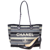 Chanel Canvas Deauville Shoe