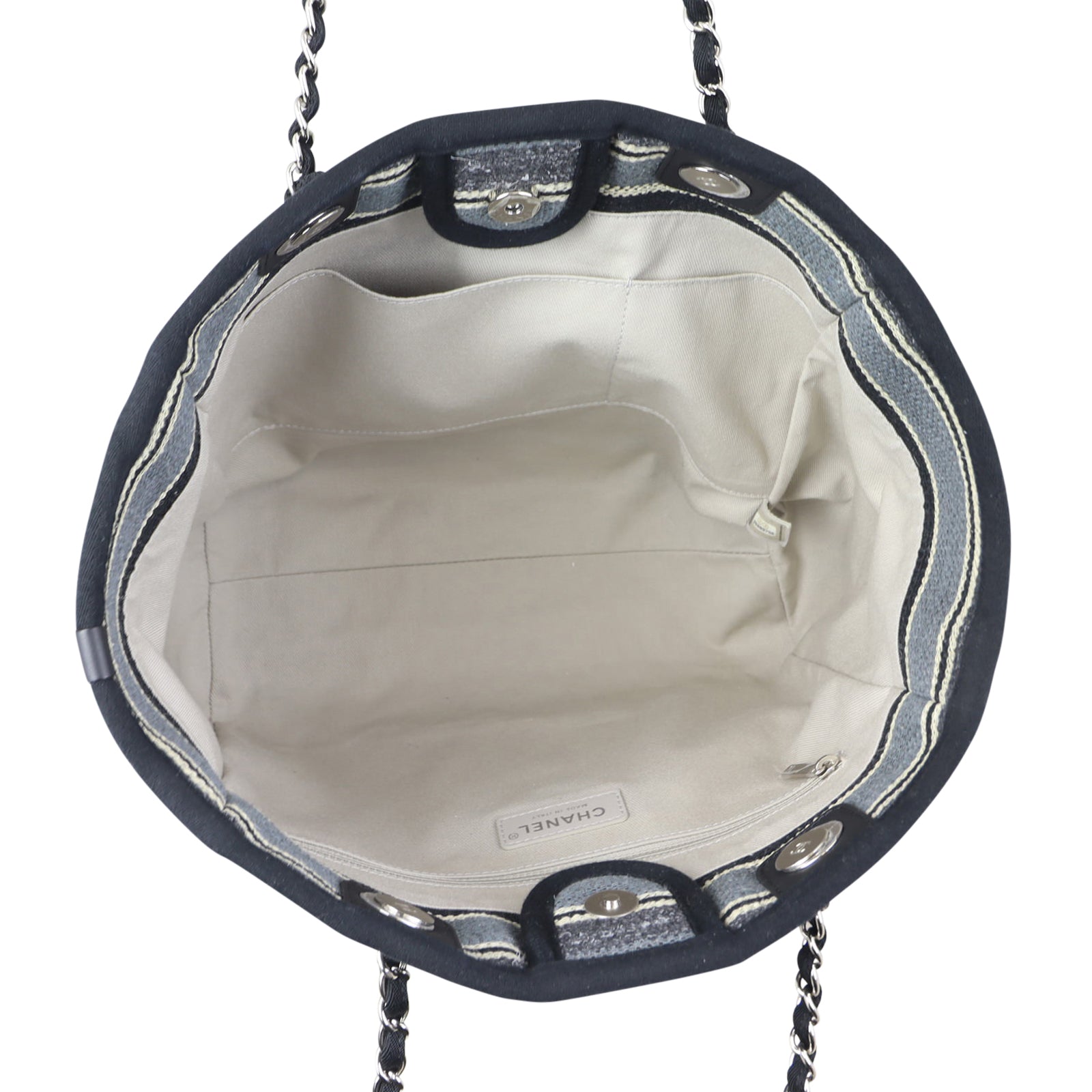 Chanel Canvas Deauville Interior