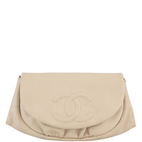 Chanel Half Moon Wallet on Chain Front