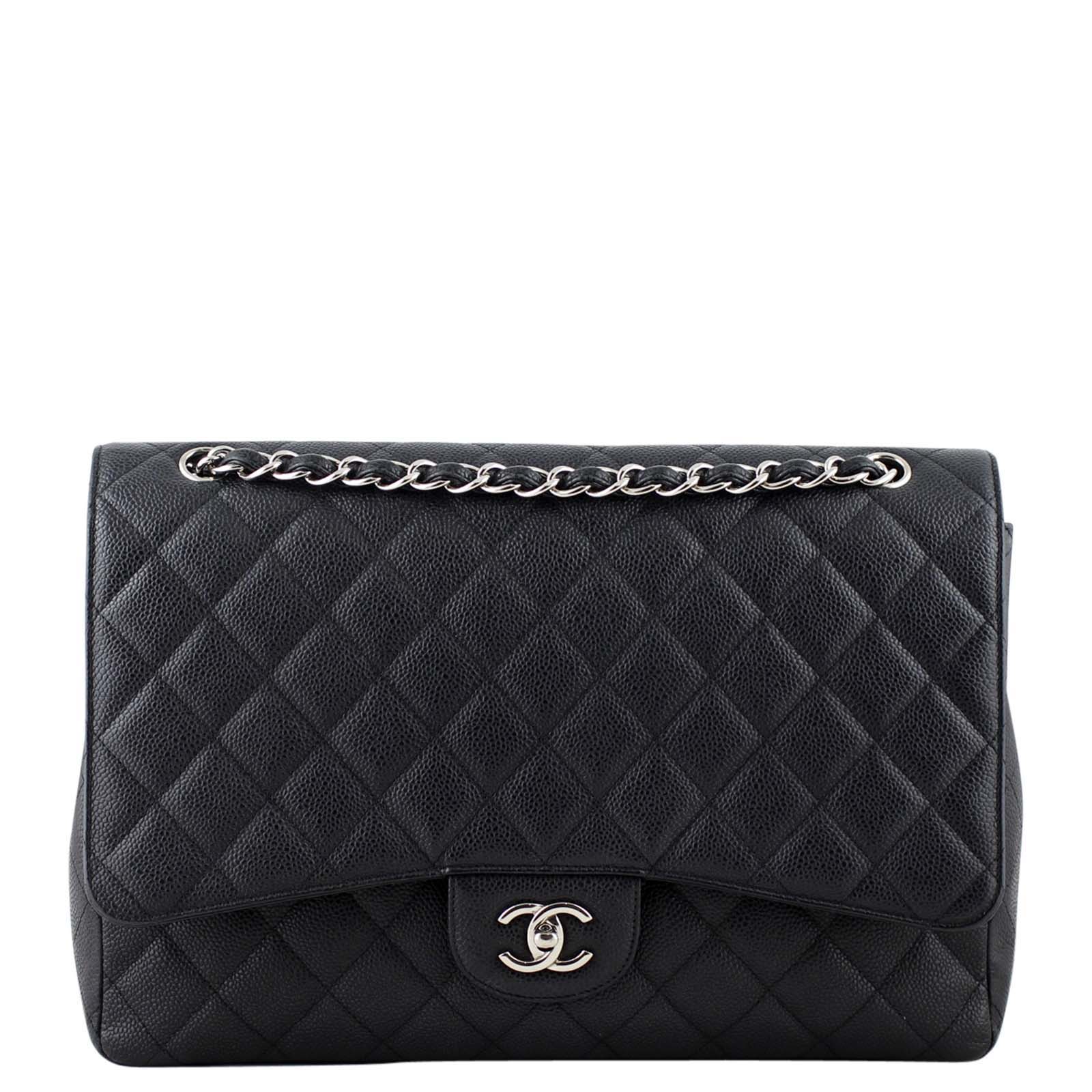 Chanel Classic Single Flap Maxi Front Strap