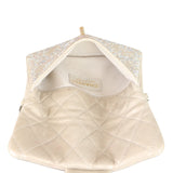 Chanel CC Beaded Flap Bag Whole interior