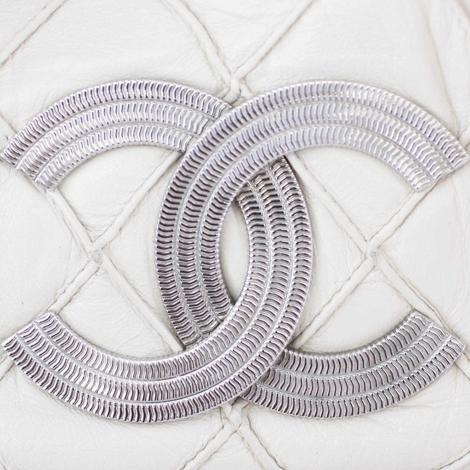 Chanel CC Bowler Bag Medium Logo